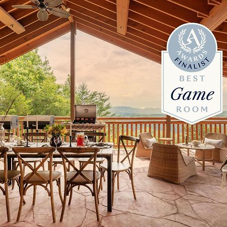 Sugarland By Avantstay Sleeps 28 Home Theatre Two Hot Tubs Indoor Pool Incredible Views Pigeon Forge Exteriör bild