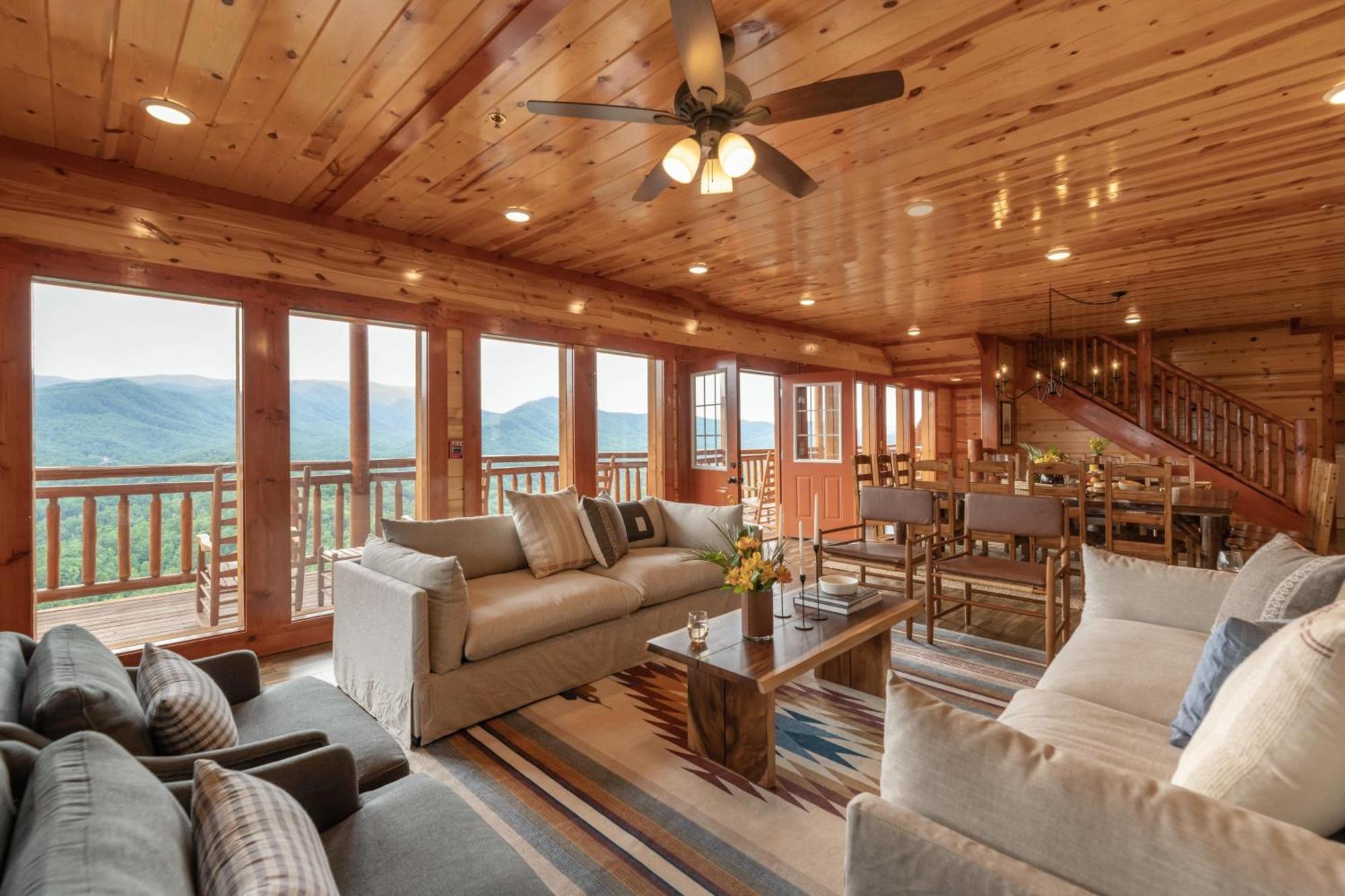Sugarland By Avantstay Sleeps 28 Home Theatre Two Hot Tubs Indoor Pool Incredible Views Pigeon Forge Exteriör bild